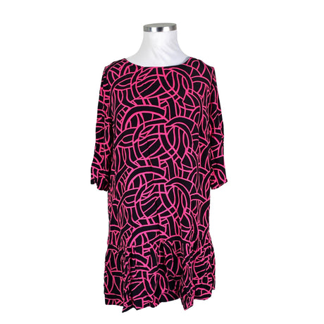 Unisex Voglia - Schiffon dress, size 44 - Black ()