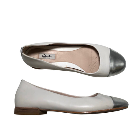 Unisex Clarks - Ballerinas, size 42 - White ()