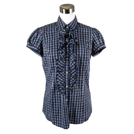 Unisex Sisley - Short-sleeved blouse, size 40 - Blue ()