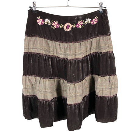 Unisex Ouì - Fabric skirt, size 42 - Brown ()