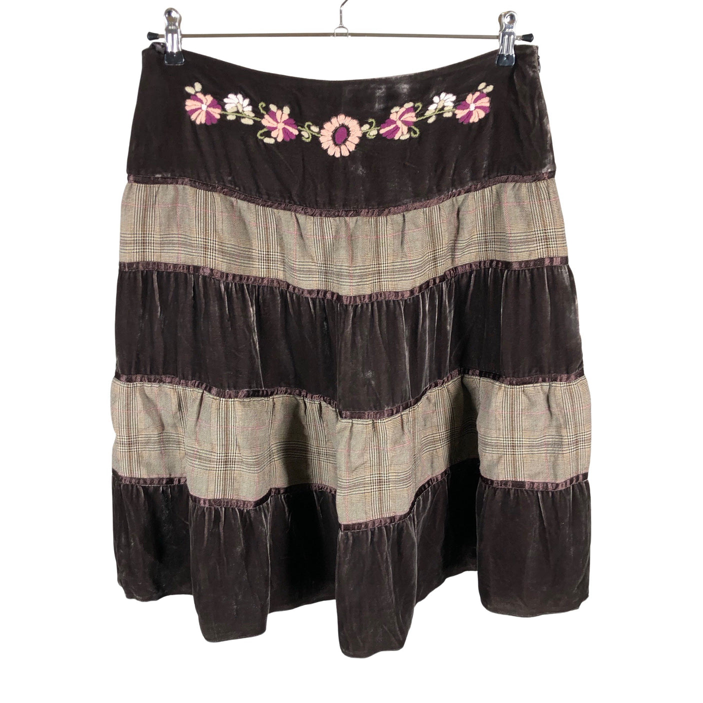 Unisex Ouì - Fabric skirt, size 42 - Brown (1)
