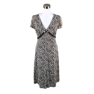 Unisex Mexx - Tricot dress, size 40 - Brown (1)
