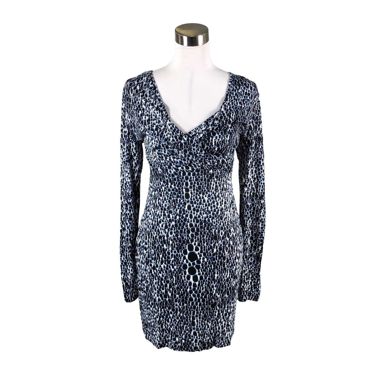 Unisex French Connection - Tricot dress, size 40 - Blue (1)