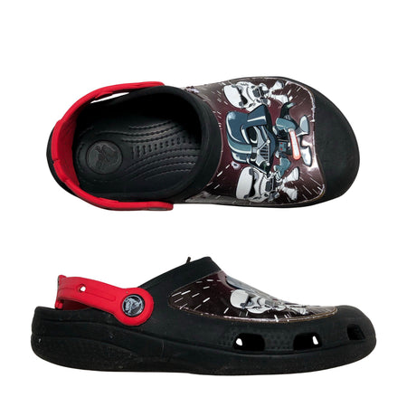 Unisex Crocs - Slip-on shoes, size 35 - Black ()