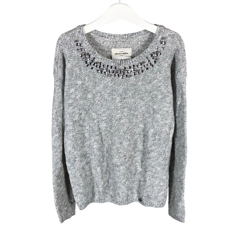 Unisex Abercrombie&Fitch - Sweater, size 146 - 152 - Gray ()