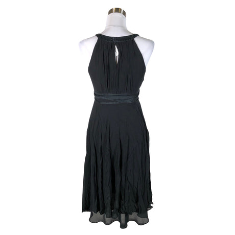 Unisex Hobbs - Schiffon dress, size 38 - Black (2)