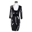 Unisex S.T.I - Tricot dress, size 36 - Black ()