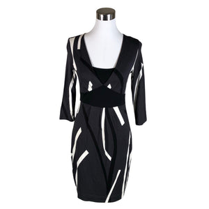 Unisex S.T.I - Tricot dress, size 36 - Black (1)