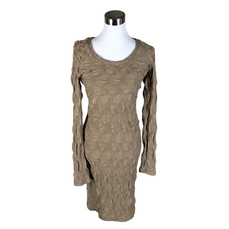 Unisex Bandolera - Tricot dress, size 38 - Brown ()