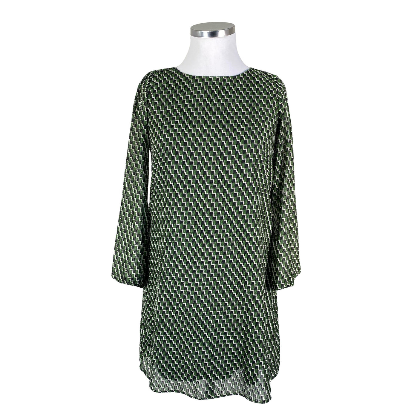 Unisex Marella - Schiffon dress, size 42 - Green (1)