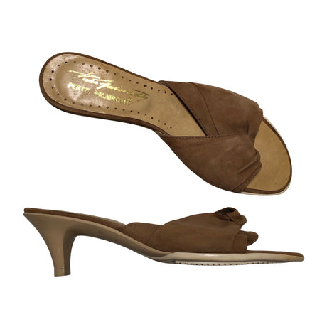 Unisex Pertti Palmroth - Heeled sandals, size 36 - Brown ()