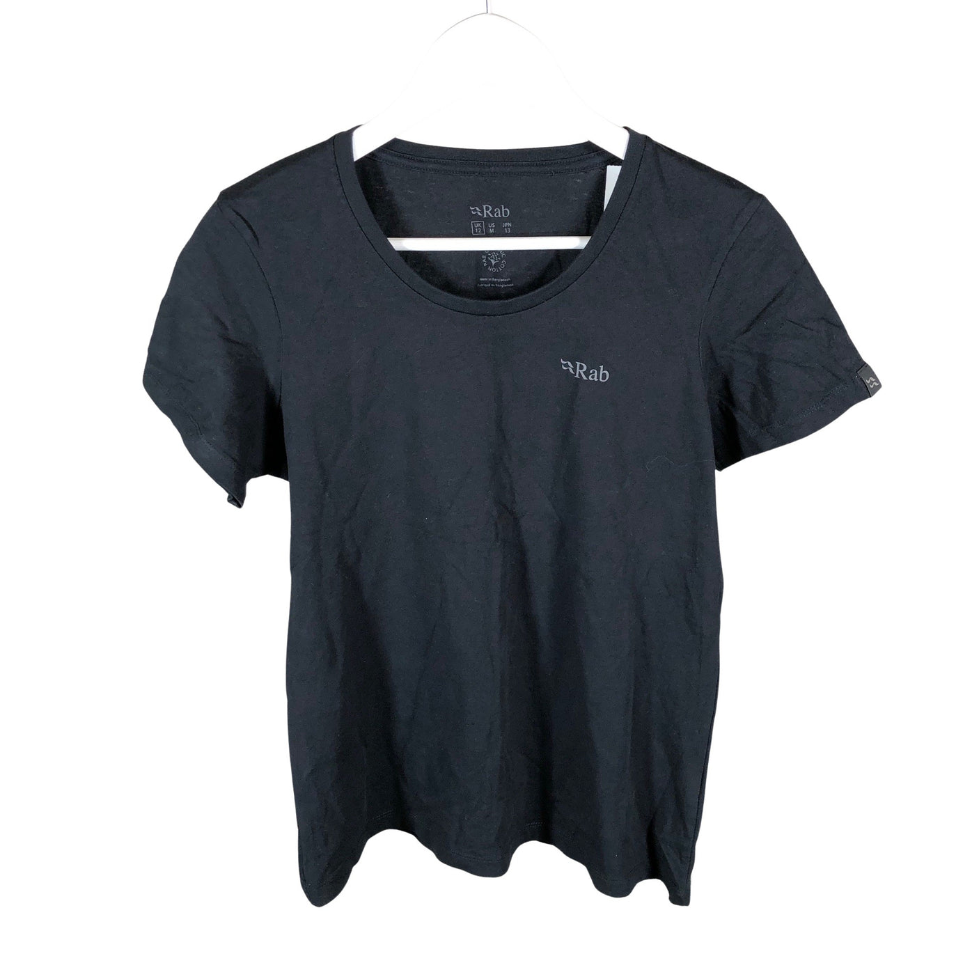 Unisex Rab - T-shirt, size 38 - Black (1)