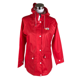 Unisex Rukka - Rain jacket, size 38 - Red (1)