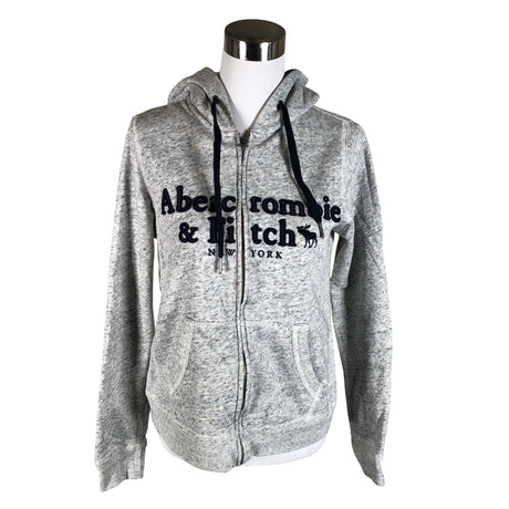 Unisex Abercrombie&Fitch - Hoodie, size 38 - Gray ()