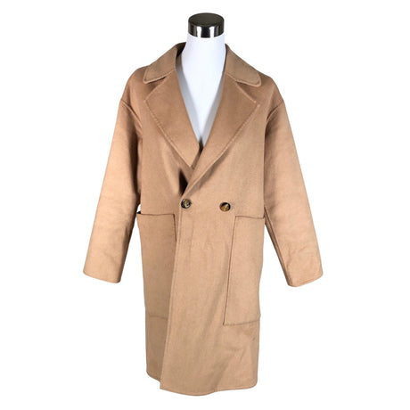 Unisex Cut & Pret - Wool coat, size 34 - Brown ()