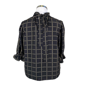 Unisex By Malina - Blouse, size 42 - Black (2)