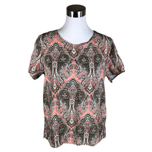 Unisex Soyaconcept - Short-sleeved blouse, size 40 - Light pink (1)