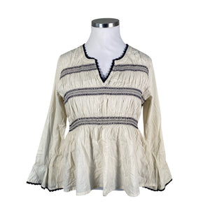 Unisex Cream - Blouse, size 42 - Beige (1)