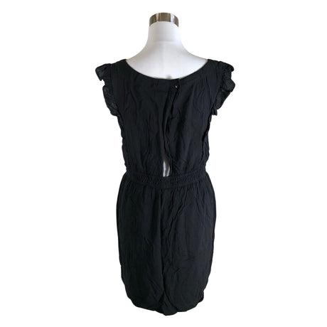 Unisex Esprit - Schiffon dress, size 38 - Black (2)