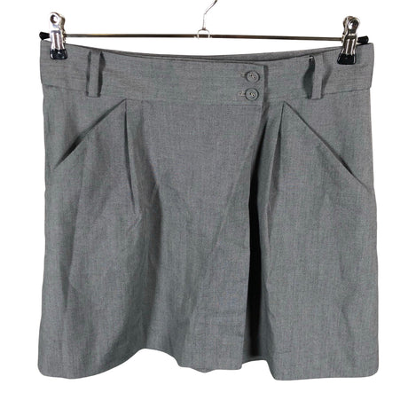 Unisex Gap - Fabric skirt, size 40 - Gray ()