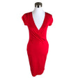 Unisex Nanso - Tricot dress, size 36 - Red ()