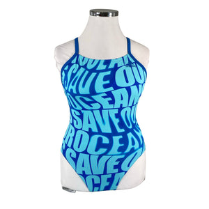Unisex Adidas - Swimsuit, size 44 - Blue (1)