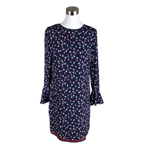 Unisex Tommy Hilfiger - Schiffon dress, size 36 - Blue (1)