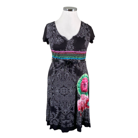Unisex Desigual - Tricot dress, size 40 - Black ()