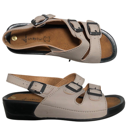 Unisex Inblu - Sandals, size 37 - Beige ()