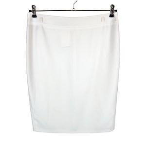 Unisex Gerry Weber - Fabric skirt, size 42 - Natural white (1)