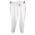 Unisex Cambio - Straight leg trousers, size 44 - Natural white ()