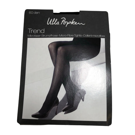 Unisex Ulla Popken - Stockings, thin, size 52 - Black ()