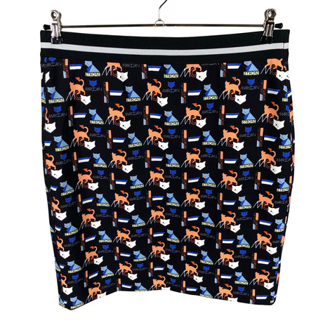 Unisex Marc Cain - Tricot skirt, size 42 - Blue ()
