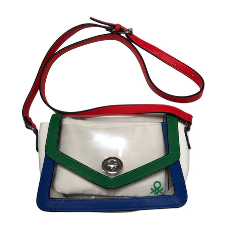 Unisex Benetton - Shoulder bag, size Midi - White ()
