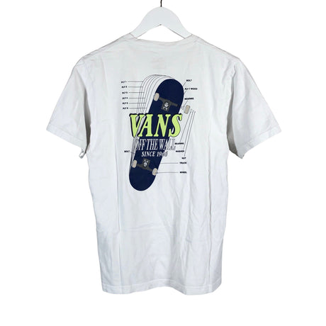 Unisex Vans - T-shirt, size 158 - 164 - White (2)