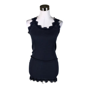 Unisex Rosemunde - Tricot tank top, size 40 - Blue (1)