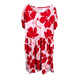 Unisex Reima - Tricot dress, size 146 - 152 - Red (1)
