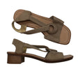 Unisex Rieker - Heeled sandals, size 38 - Beige ()