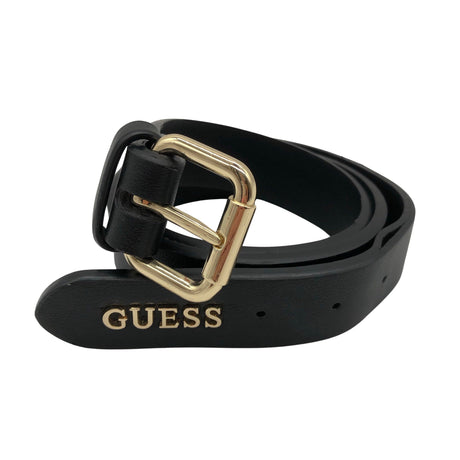 Unisex Guess - Leather belt, size No size - Black ()