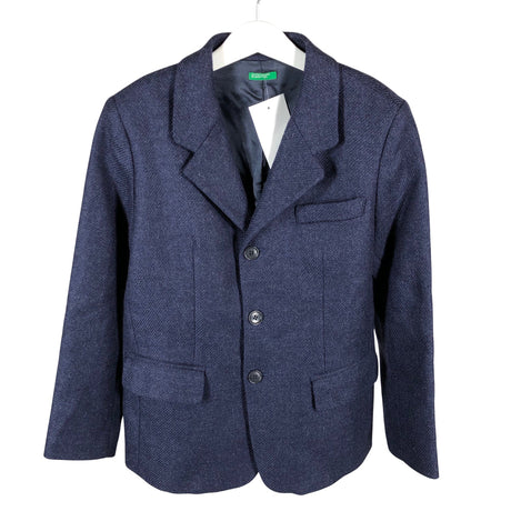 Unisex Benetton - Blazer, size 140 - 146 - Blue ()