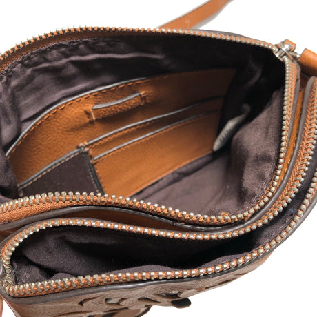 Unisex Parfois - Shoulder bag, size Mini - Brown (2)