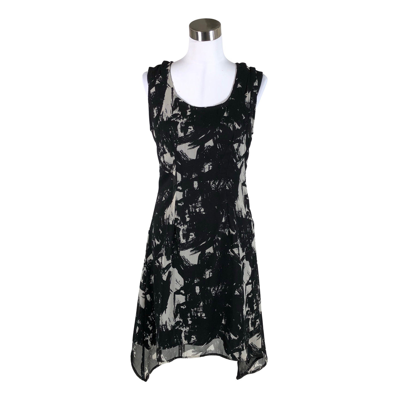 Unisex Nümph - Schiffon dress, size 36 - Gray (1)