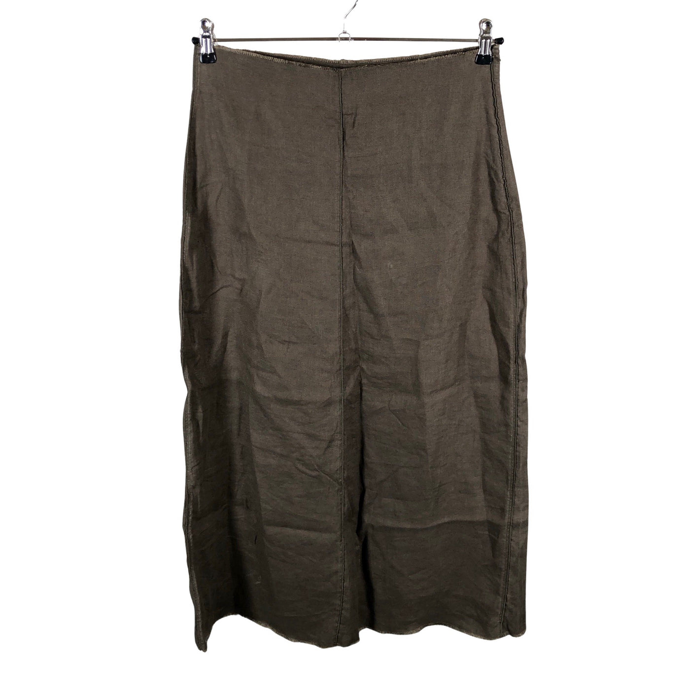 Unisex Massimo Dutti - Fabric skirt, size 38 - Brown (1)