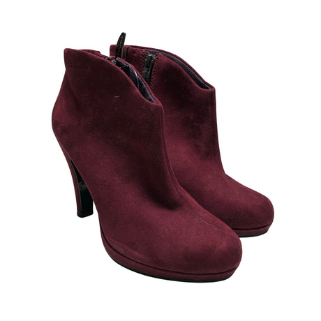 Unisex Tamaris - Ankle boots, size 38 - Wine red (2)