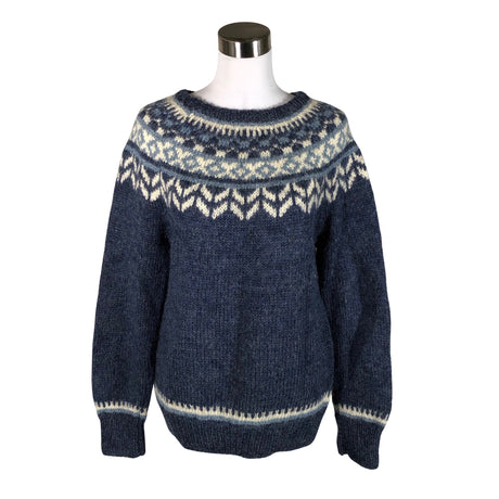 Unisex Handmade - Sweater, size 36 - Blue ()