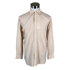 Unisex Burberry - Collared shirt, size L - Beige (1)