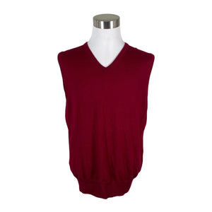 Unisex Create - Knit vest, size XL - Wine red (1)