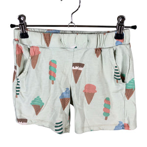 Unisex Lindex - Tricot shorts, size 122 - 128 - Green (1)