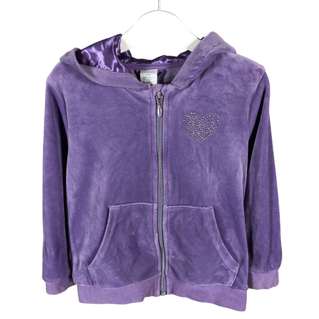 Unisex Lindex - Hoodie, size 110 - 116 - Violet ()