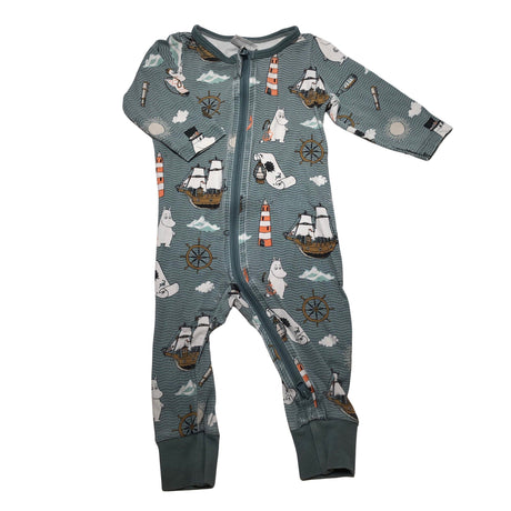 Unisex Martinex - Overalls, size 56 - 62 - Light blue ()